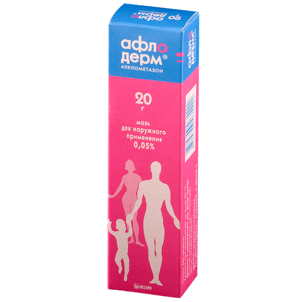 Афлодерм мазь для наружного применения 0,05% 20 г 1 шт