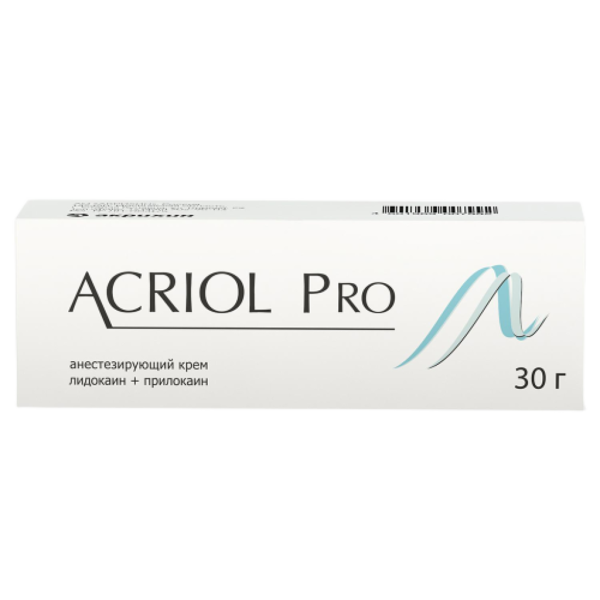 Акриол Про крем для местного и наружного применения 2,5% + 2,5% 30 г 1 шт