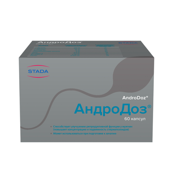 АндроДоз капсулы массой 503 мг 60 шт