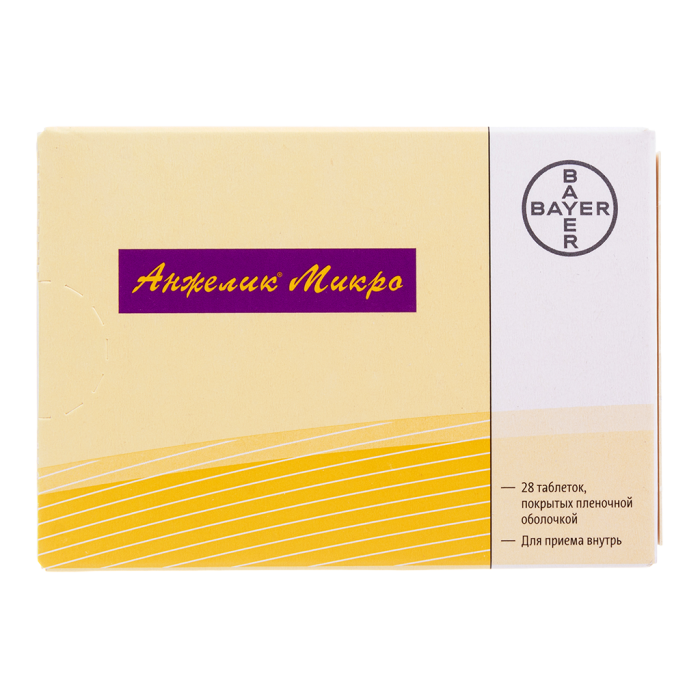 Анжелик Микро таблетки покрытпленоб 28 шт