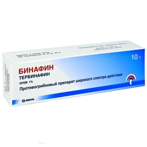 Бинафин крем 1 % 10 г 1 шт