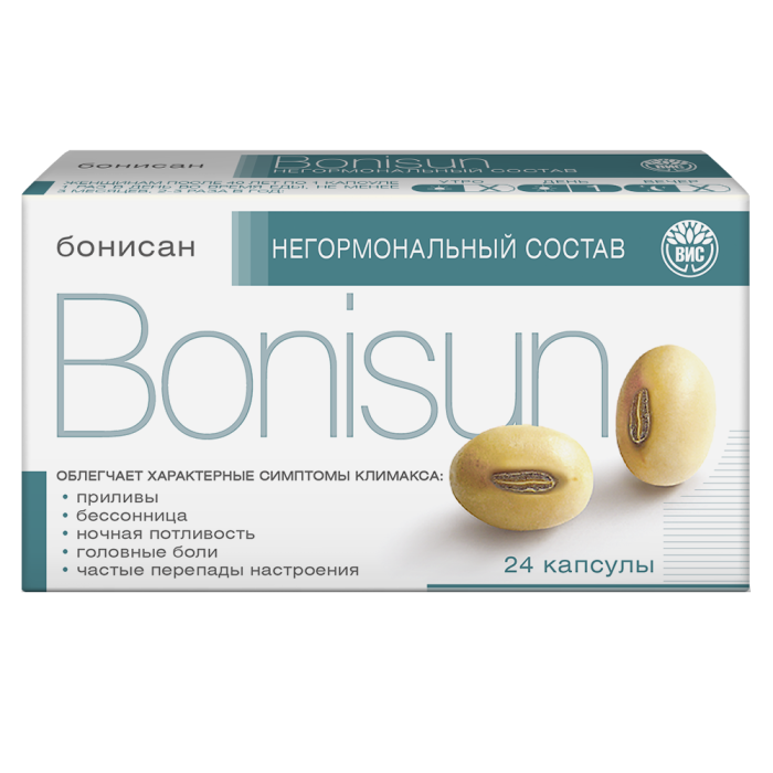 Бонисан / Bonisun капсулы массой 0,46 г 24 шт