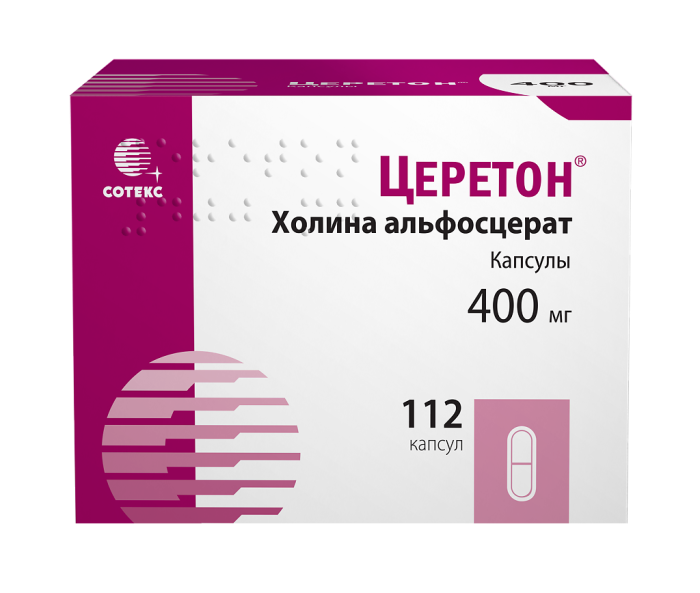 Церетон капсулы 400 мг 112 шт
