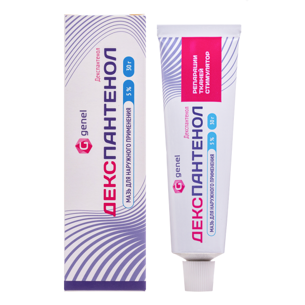 Декспантенол мазь для наружного применения 5 % туба 30 г 1 шт