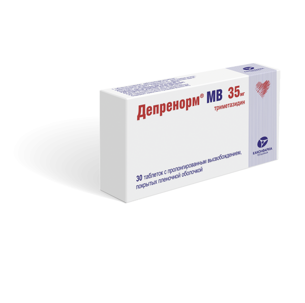Депренорм МВ таблетки с пролонг высвобождением покрытпленоб 35 мг 30 шт