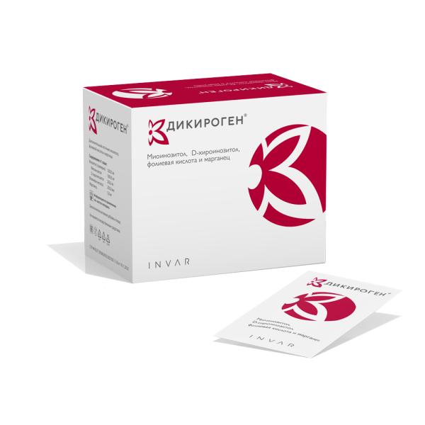 Дикироген порошок д/приготр-ра для внприема 4 г саше 30 шт