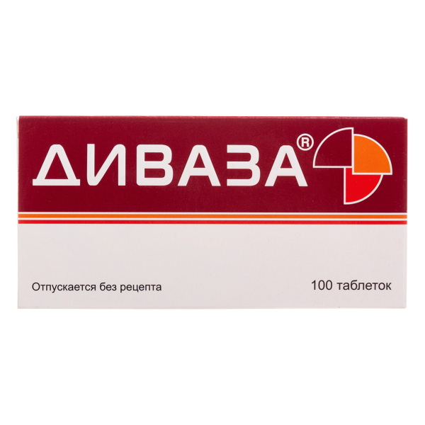 Диваза таблетки для рассасывания 100 шт