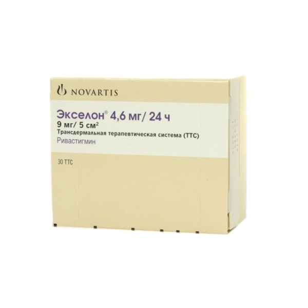 Экселон трансдермальная терапевтическая система 4,6 мг/24 ч пак 30 шт