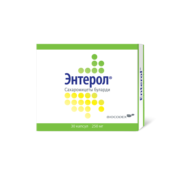 Энтерол капсулы 250 мг блистер 30 шт
