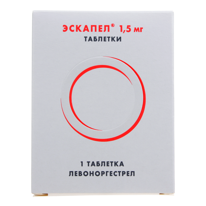 Эскапел таблетки 1,5 мг 1 шт