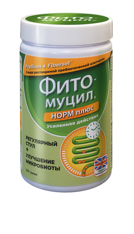 Фитомуцил Норм плюс порошок банка 250 г 1 шт