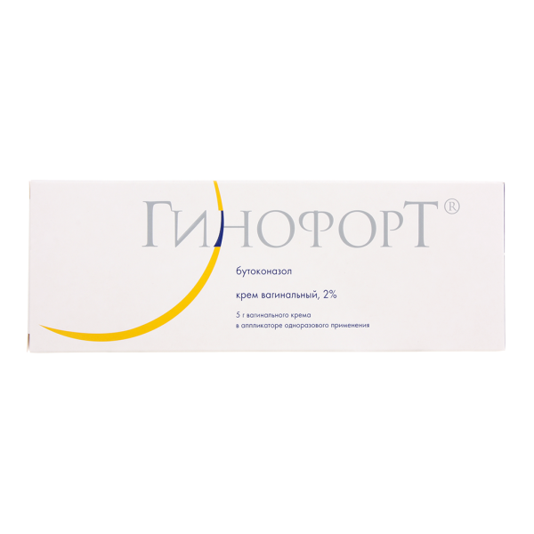 Гинофорт крем вагинальный 20 мг/г 5 г 1 шт