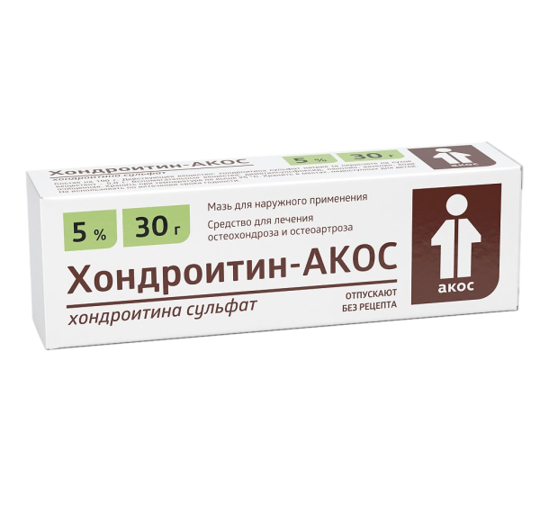 Хондроитин-АКОС мазь для наружного применения 5 % 30 г 1 шт