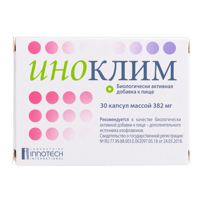 Иноклим капсулы массой 382 мг 30 шт
