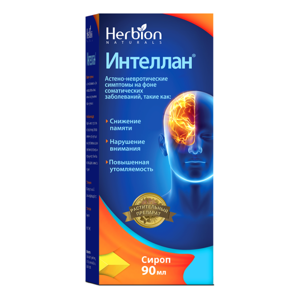 Интеллан сироп 90 мл 1 шт