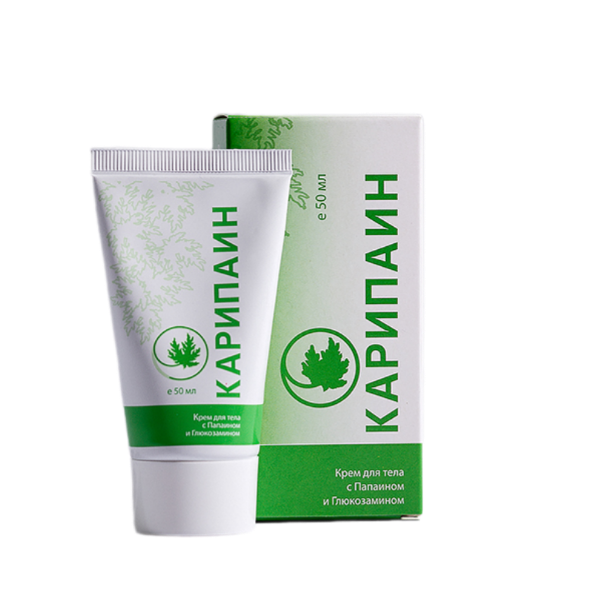 Карипаин крем для тела 50 мл 1 шт
