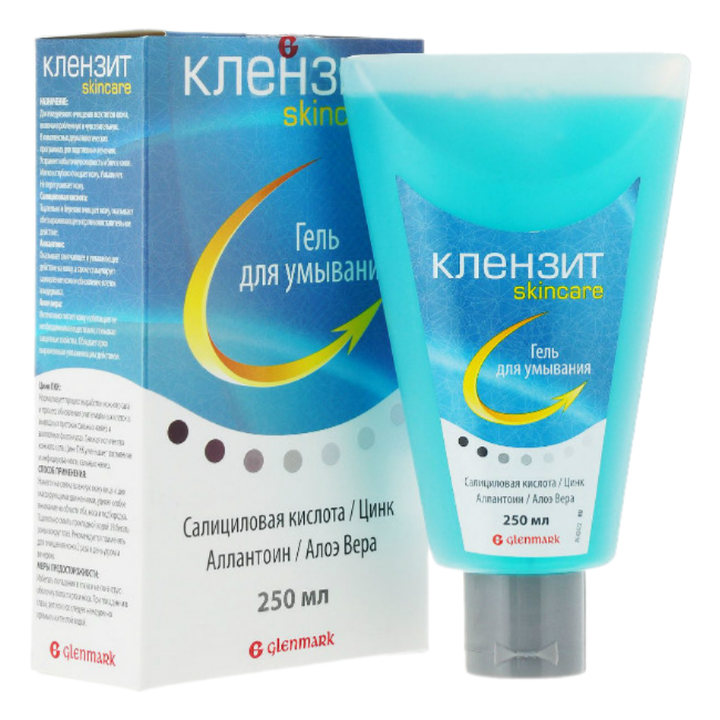 Клензит Skincare Гель для умывания 250 мл 1 шт