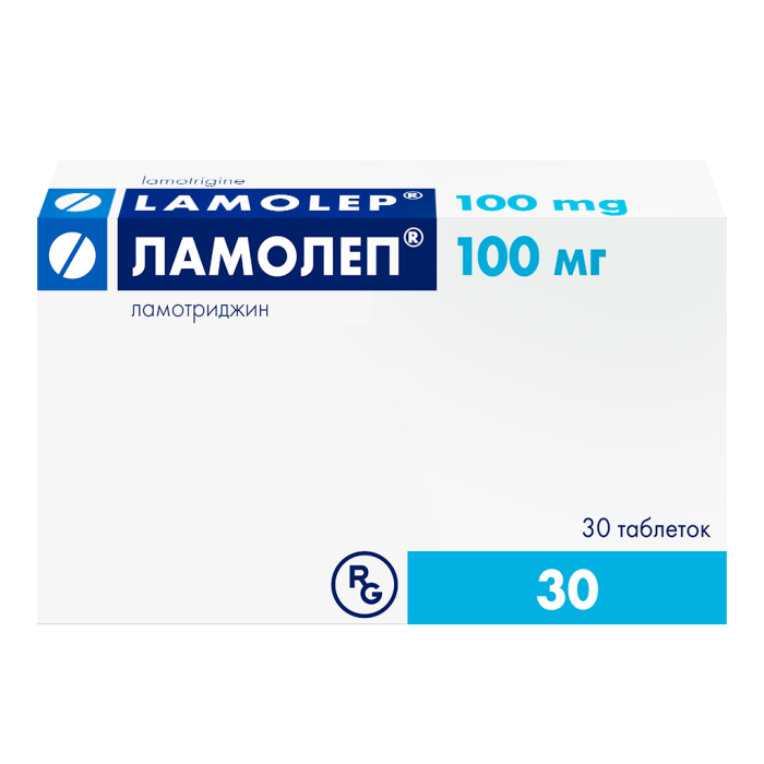 Ламолеп таблетки 100 мг 30 шт