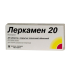 Леркамен 20 таблетки покрытпленоб 20 мг 28 шт