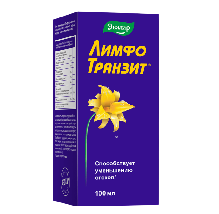 Лимфо Транзит Эвалар концентрат напитка 100 мл 1 шт