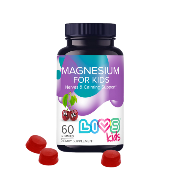 LIVS kids Магний Цитрат / Magnesium Citrate for Kids со вкусом вишни для детей мармеладные пастилки массой 2,2 г 60 шт