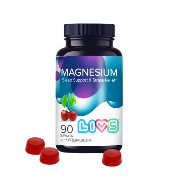 LIVS Магний цитрат со вкусом вишни мармеладные пастилки массой 2,2 г 90 шт