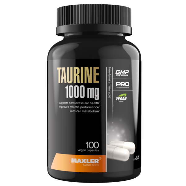 Макслер Таурин / Maxler Taurine капсулы по 1130 мг 100 шт