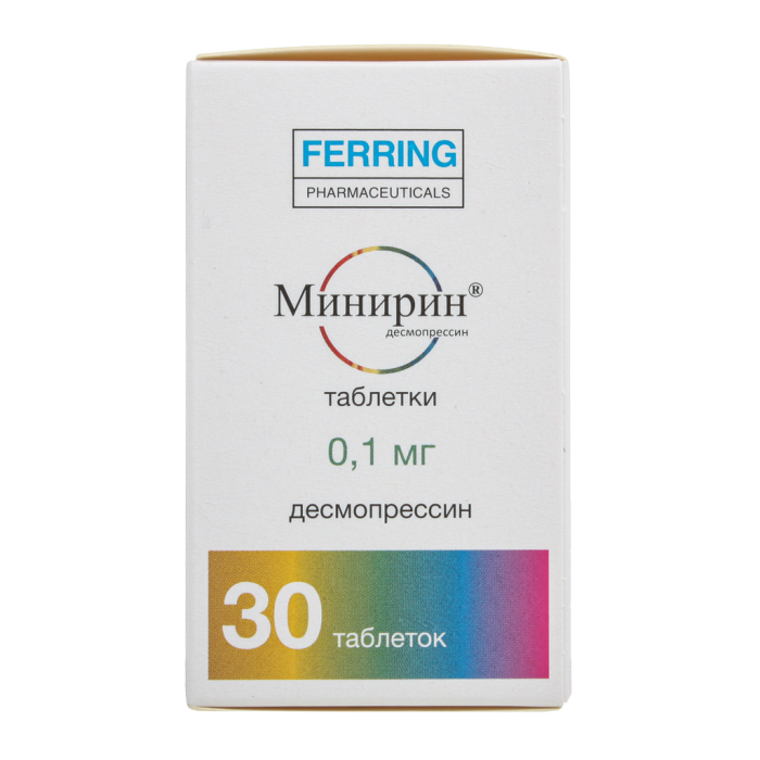 Минирин таблетки 0,1 мг 30 шт