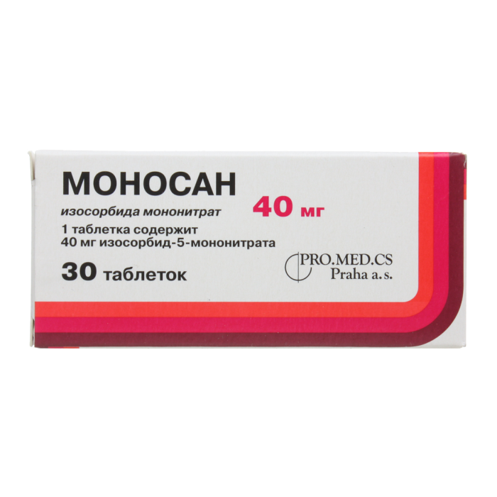 Моносан таблетки 40 мг 30 шт