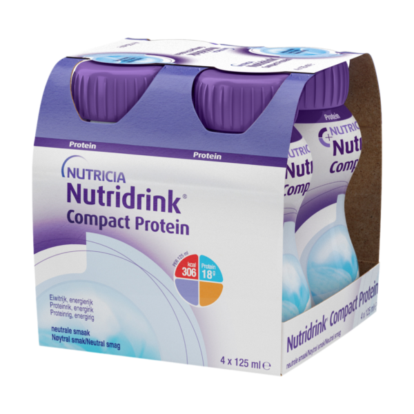 Нутридринк Компакт Протеин бутылочка нейтральный вкус 125 мл 4 шт