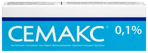 Семакс 0,1% 3мл капли в нос