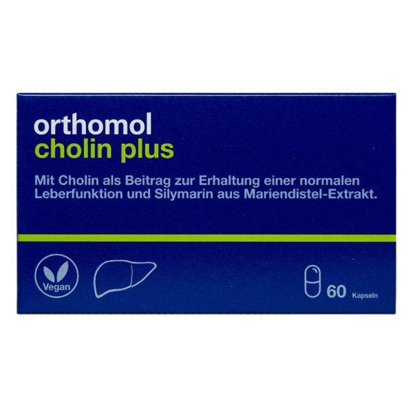 Ортомоль Холин Плюс/Orthomol Cholin Plus капсулы по 0,4 г 60 шт