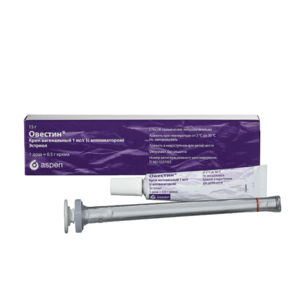 Овестин крем вагинальный 1 мг/г 15 г 1 шт