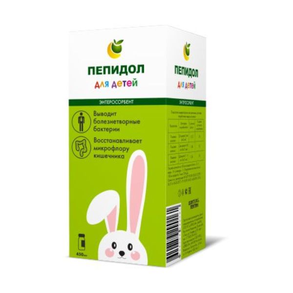 Пепидол ПЭГ 3% раствор для детей во фл по 450 мл 1 шт