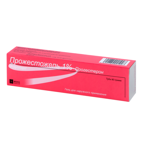 Прожестожель гель для наружного применения 1 % 80 г 1 шт