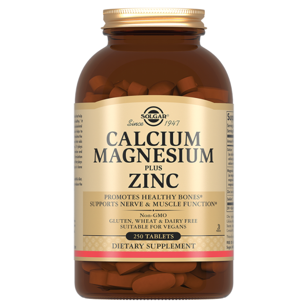 Solgar Кальций Магний Цинк таблетки массой 1596 мг 250 шт