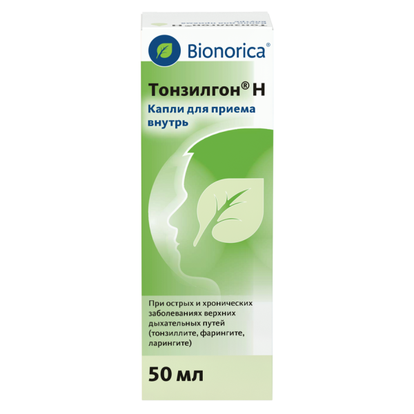Тонзилгон Н капли для приема внутрь 50 мл 1 шт