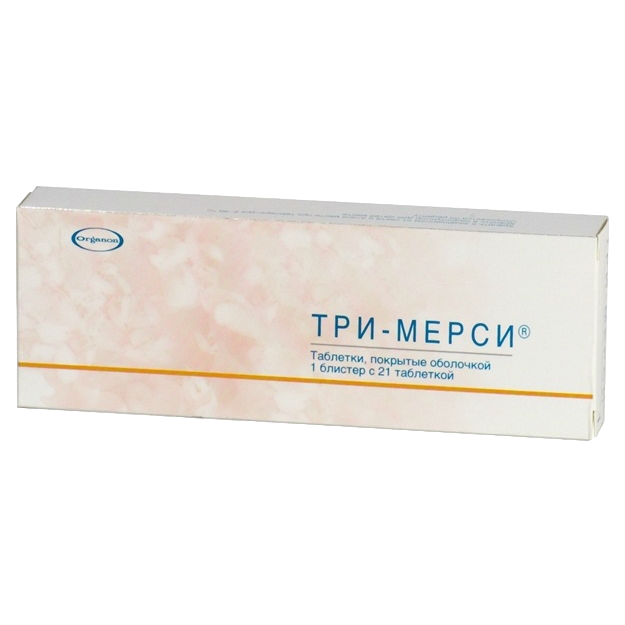 Три-Мерси таблетки покрытпленоб 21 шт
