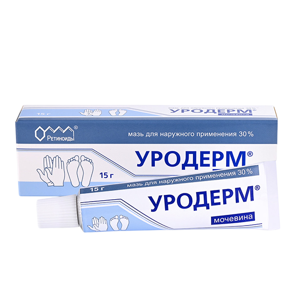 Уродерм мазь для наружного применения 30 % 15 г 1 шт