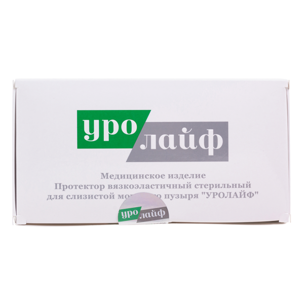 Уролайф вязкоэластичный протектор стерильный для слизистой мочевого пузыря Состав 2 (комплект катетор+шприц) 50 мл 1 шт
