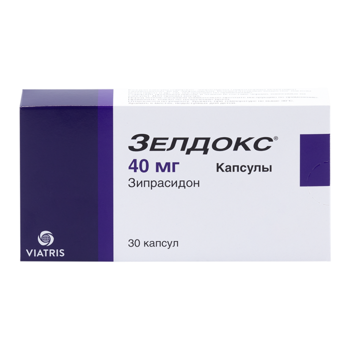 Зелдокс капсулы 40 мг 30 шт